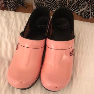 Pink breast cancer Danskos. Size 39